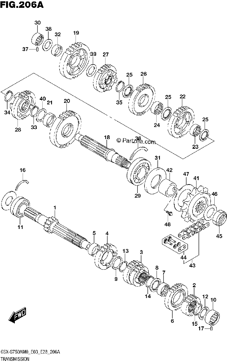 Diagrama de TRANSMISSION