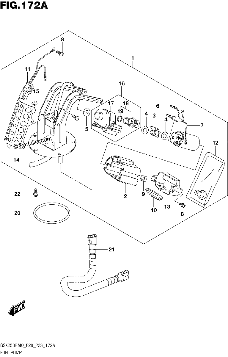 Diagrama de FUEL PUMP
