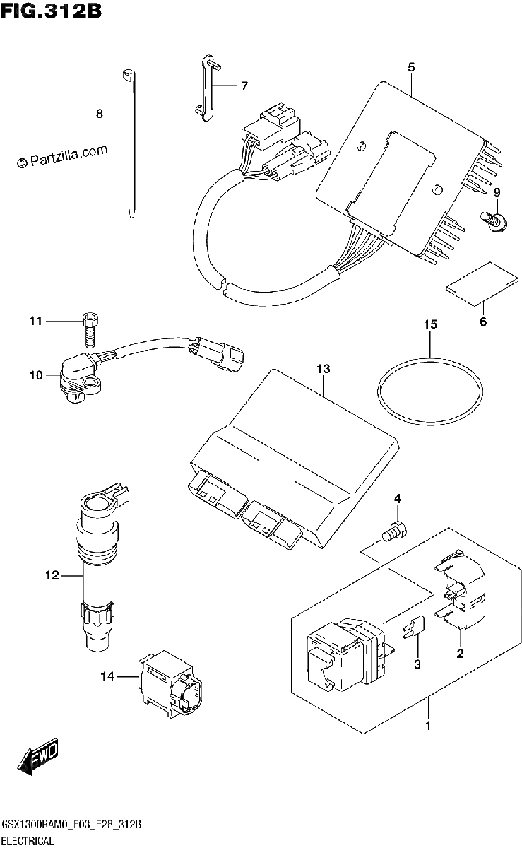 Diagrama de ELECTRICAL E03 E28