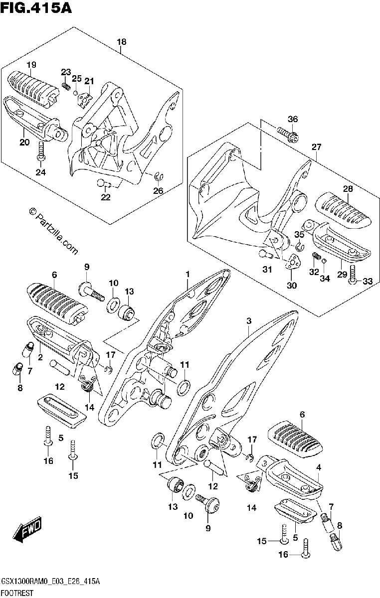 Diagrama de FOOTREST