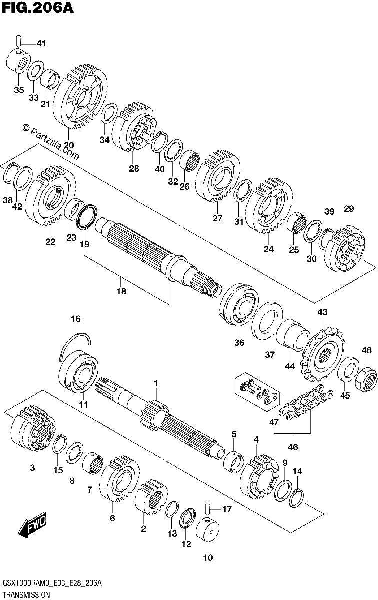 Diagrama de TRANSMISSION