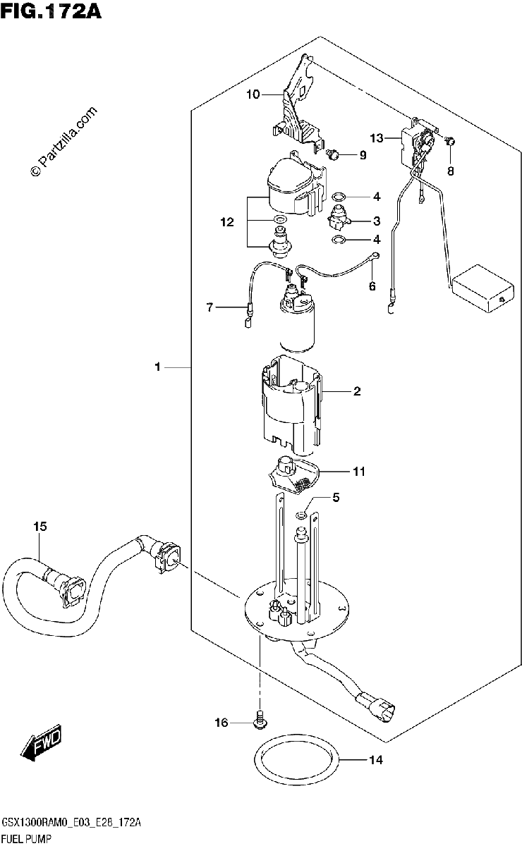Diagrama de FUEL PUMP