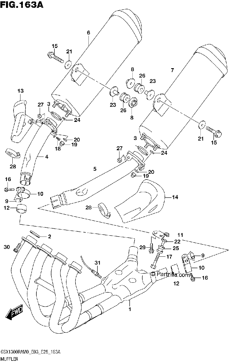 Diagrama de MUFFLER