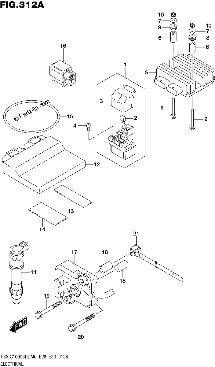 Diagrama de ELECTRICAL E28