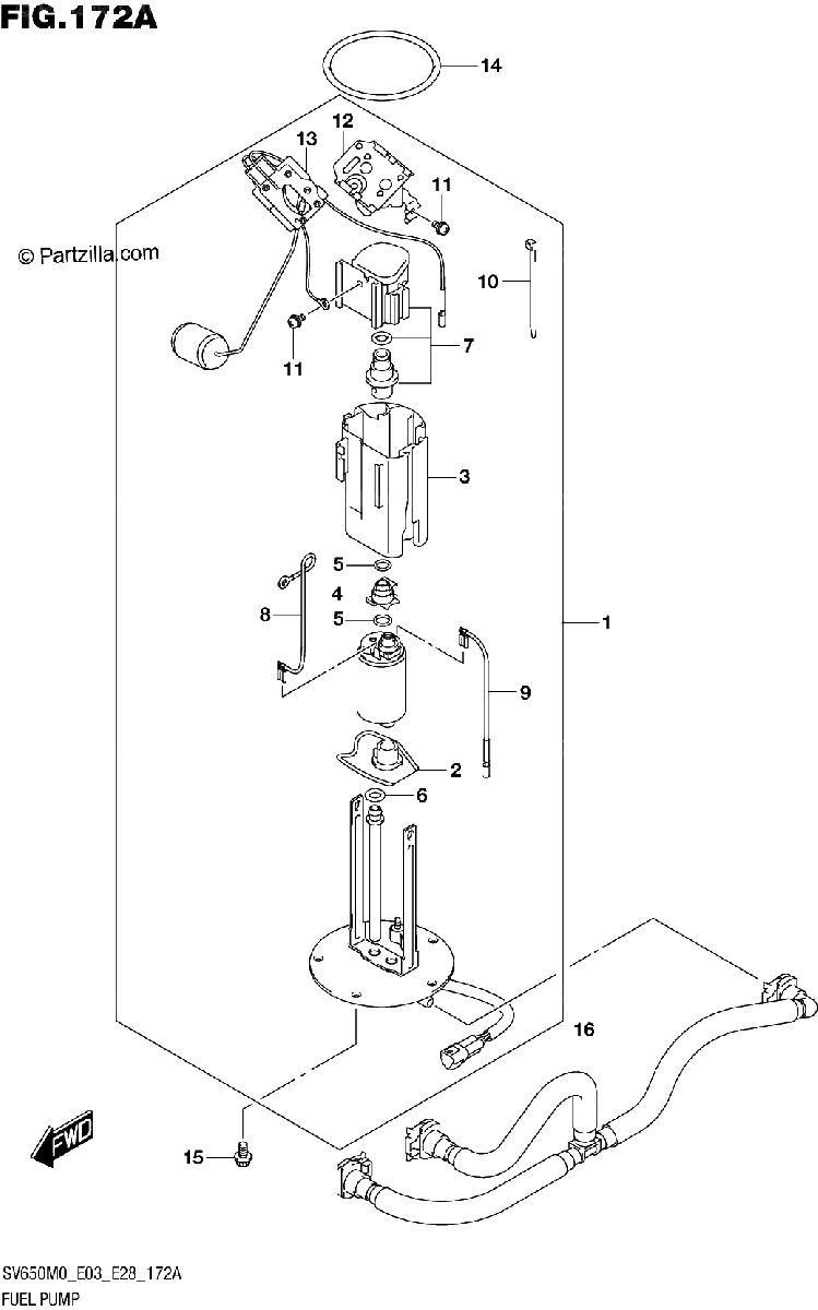Diagrama de FUEL PUMP