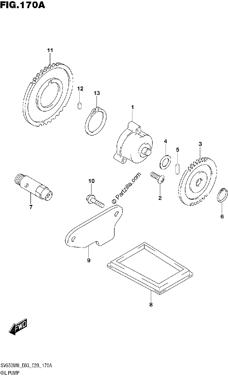 Diagrama de OIL PUMP