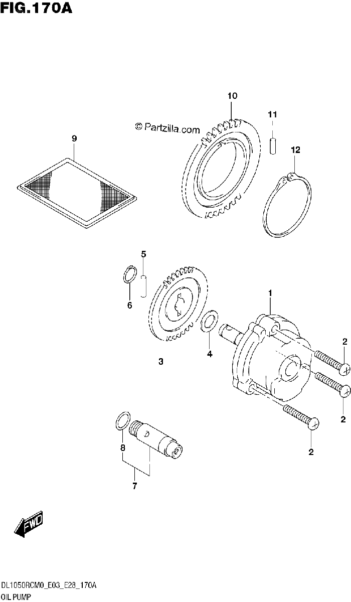 Diagrama de OIL PUMP