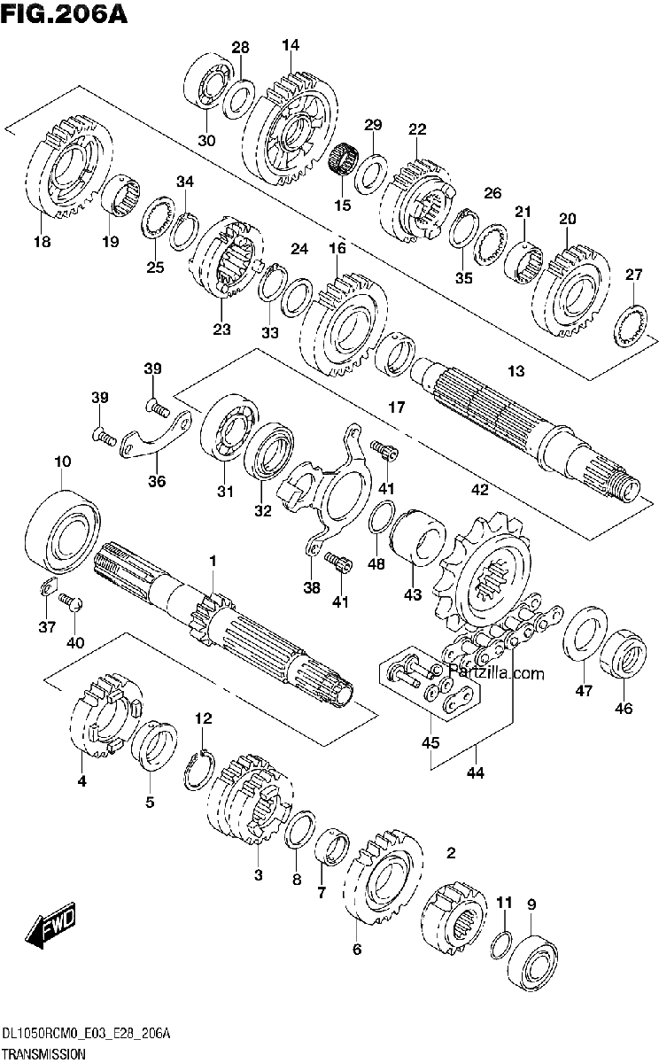 Diagrama de TRANSMISSION
