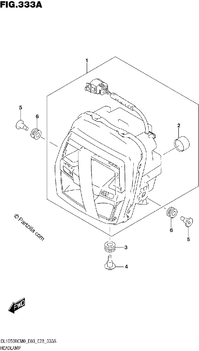 Diagrama de HEADLAMP
