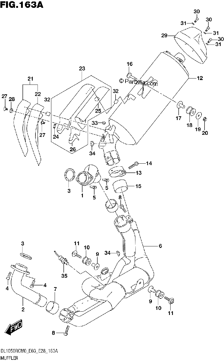 Diagrama de MUFFLER