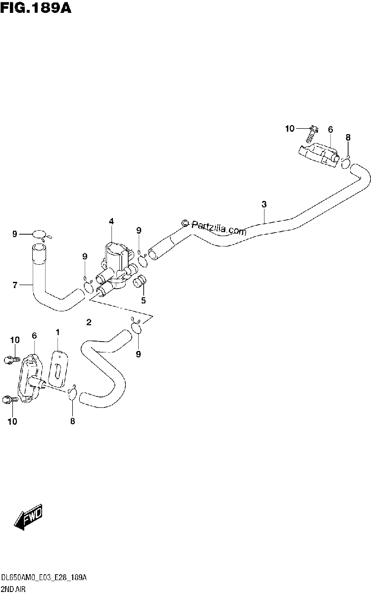 Diagrama de 2ND AIR