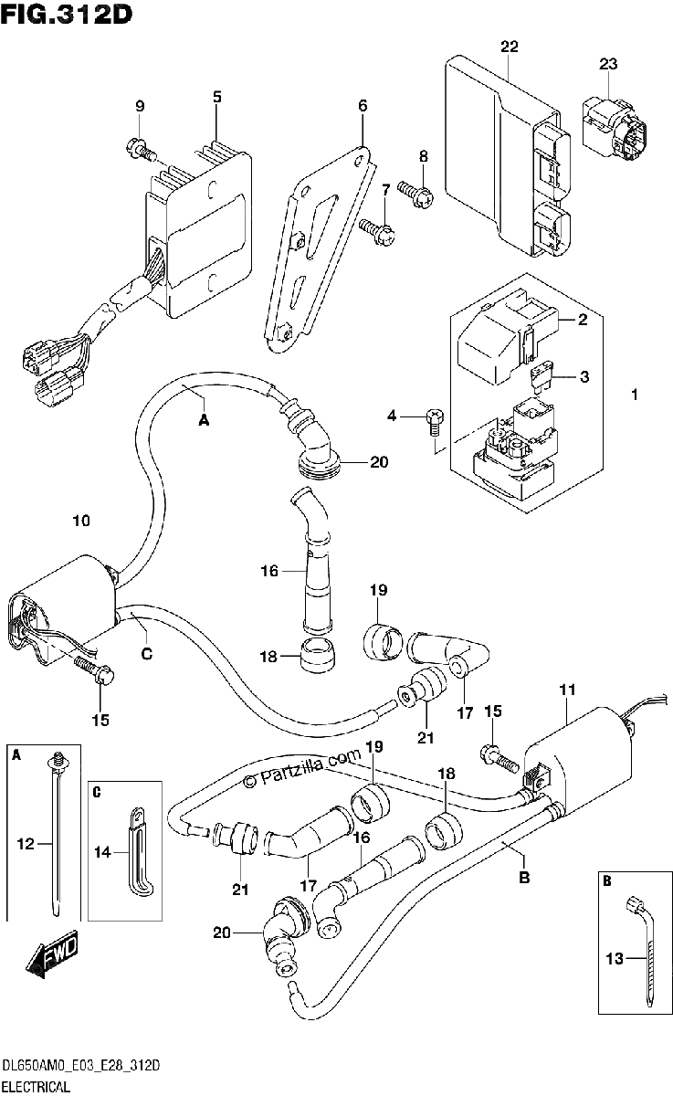 Diagrama de ELECTRICAL E03 E28