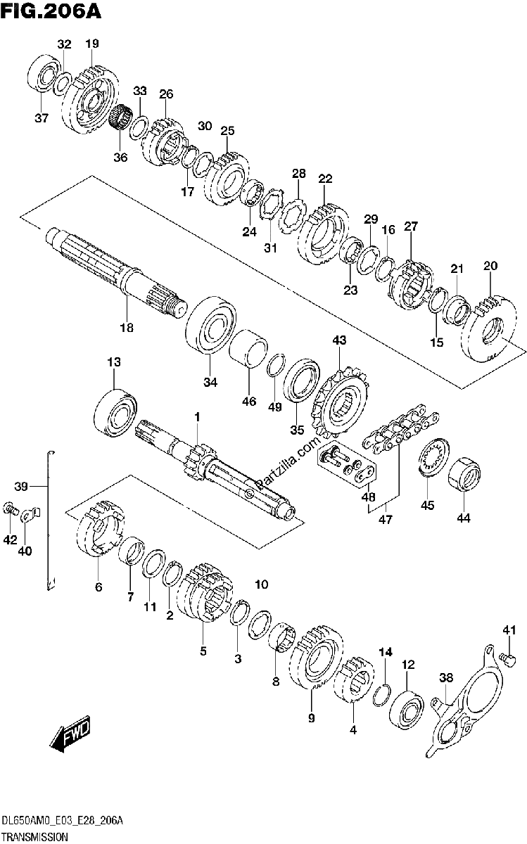 Diagrama de TRANSMISSION