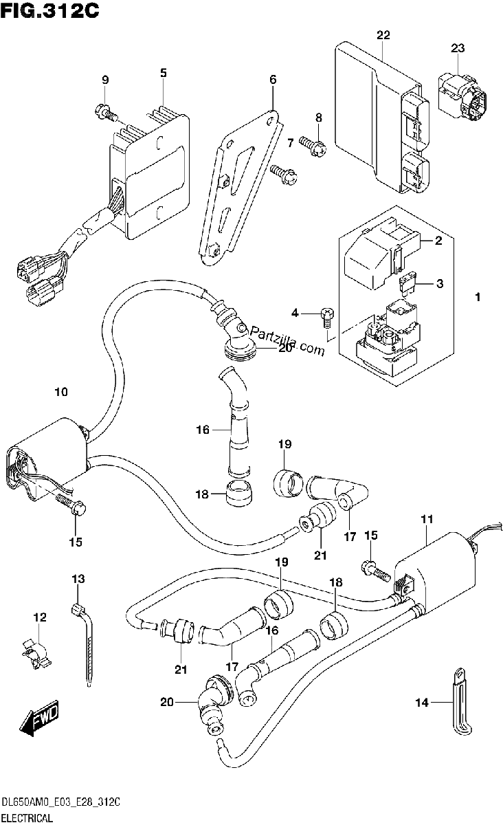 Diagrama de ELECTRICAL E33