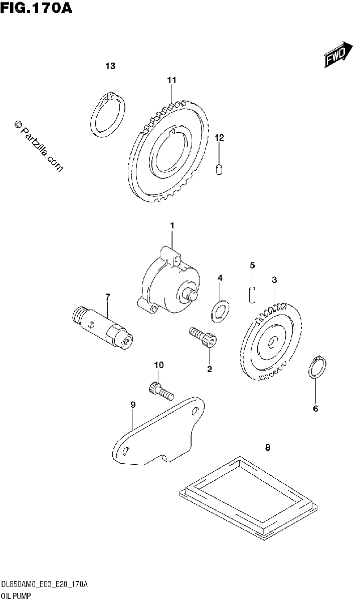 Diagrama de OIL PUMP