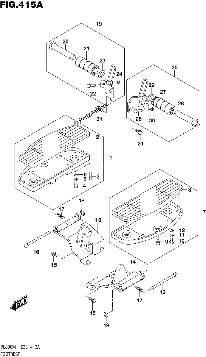Diagrama de FOOTREST
