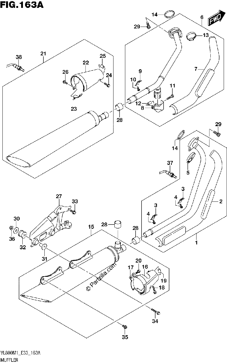 Diagrama de MUFFLER