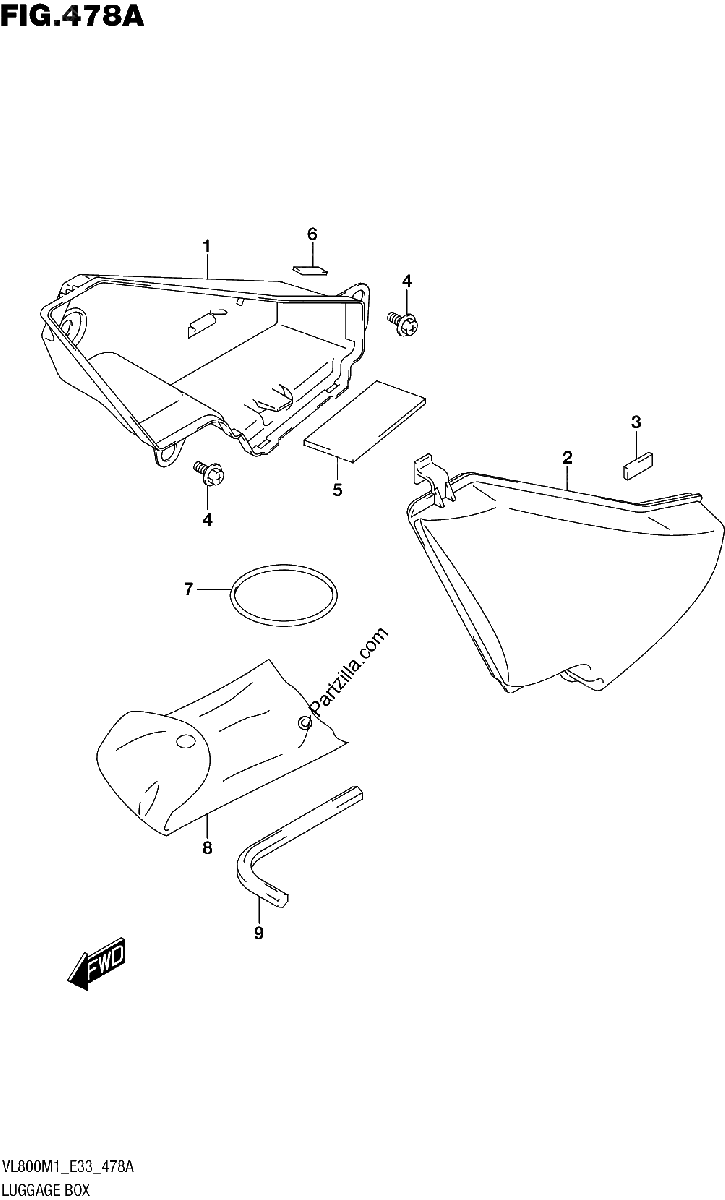 Diagrama de LUGGAGE BOX