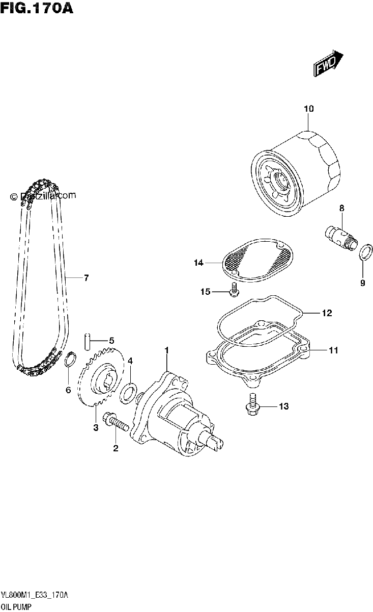 Diagrama de OIL PUMP