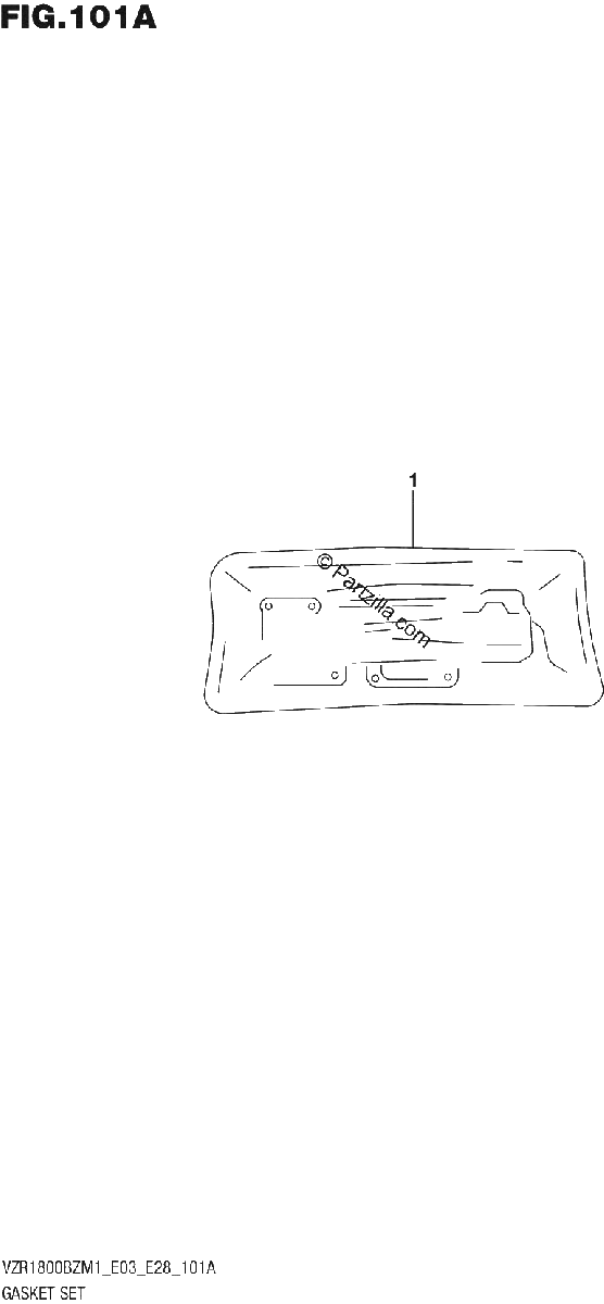 Diagrama de GASKET SET
