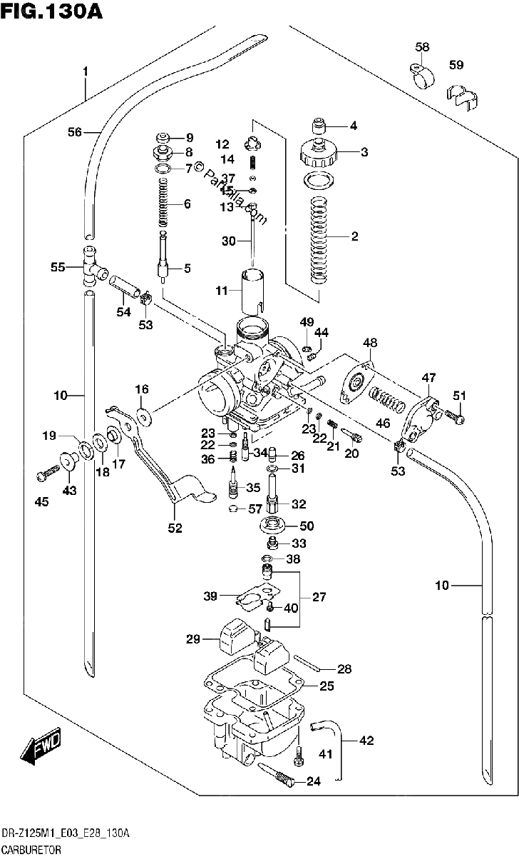 Diagrama de CARBURETOR