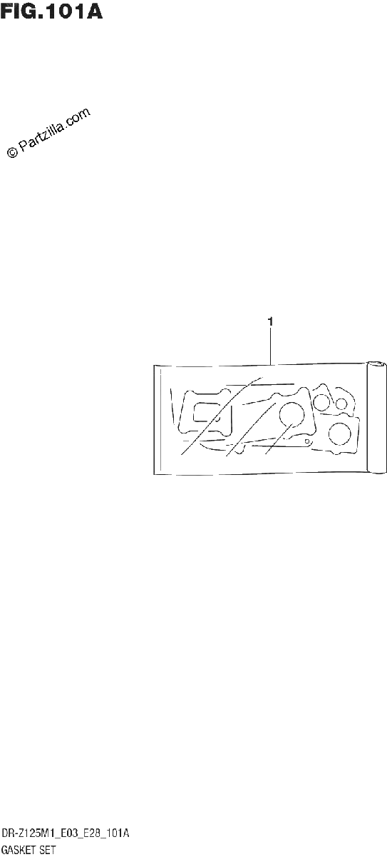 Diagrama de GASKET SET