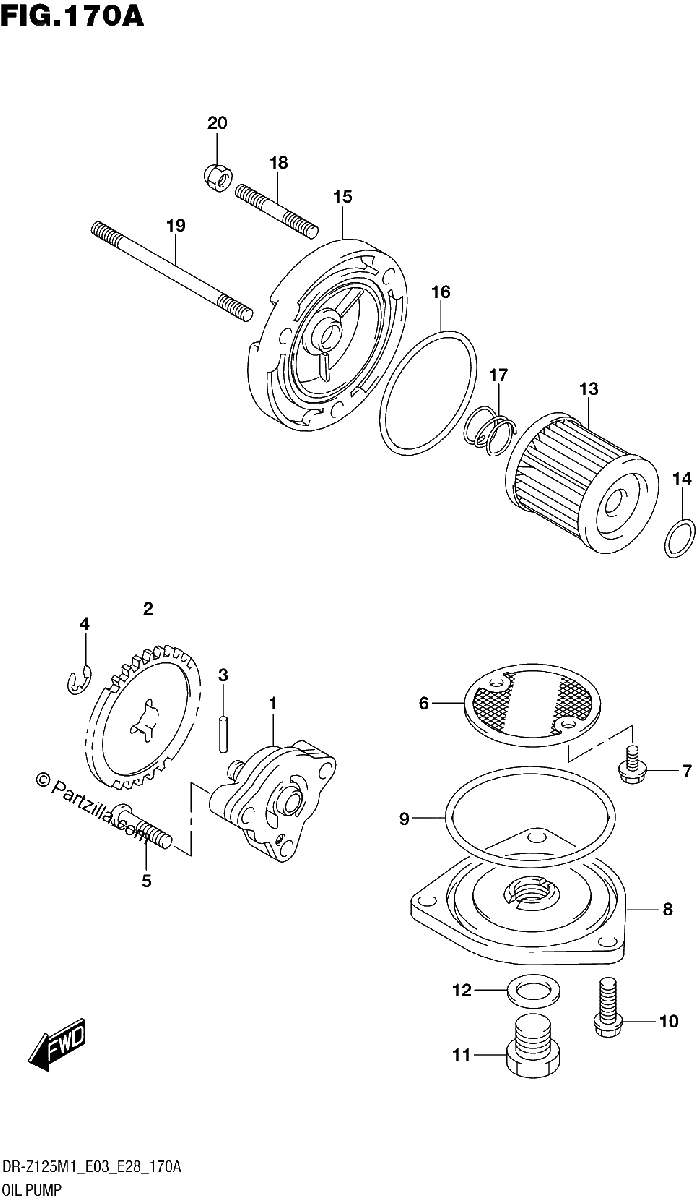 Diagrama de OIL PUMP