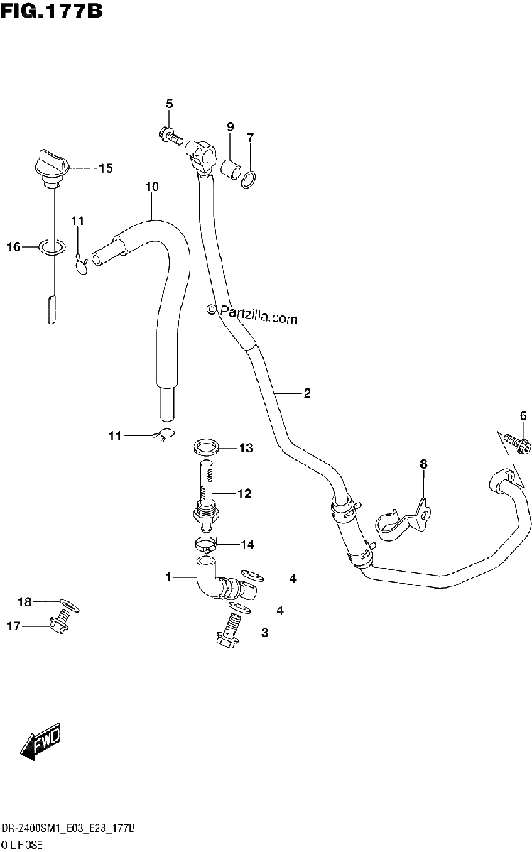 Diagrama de OIL HOSE