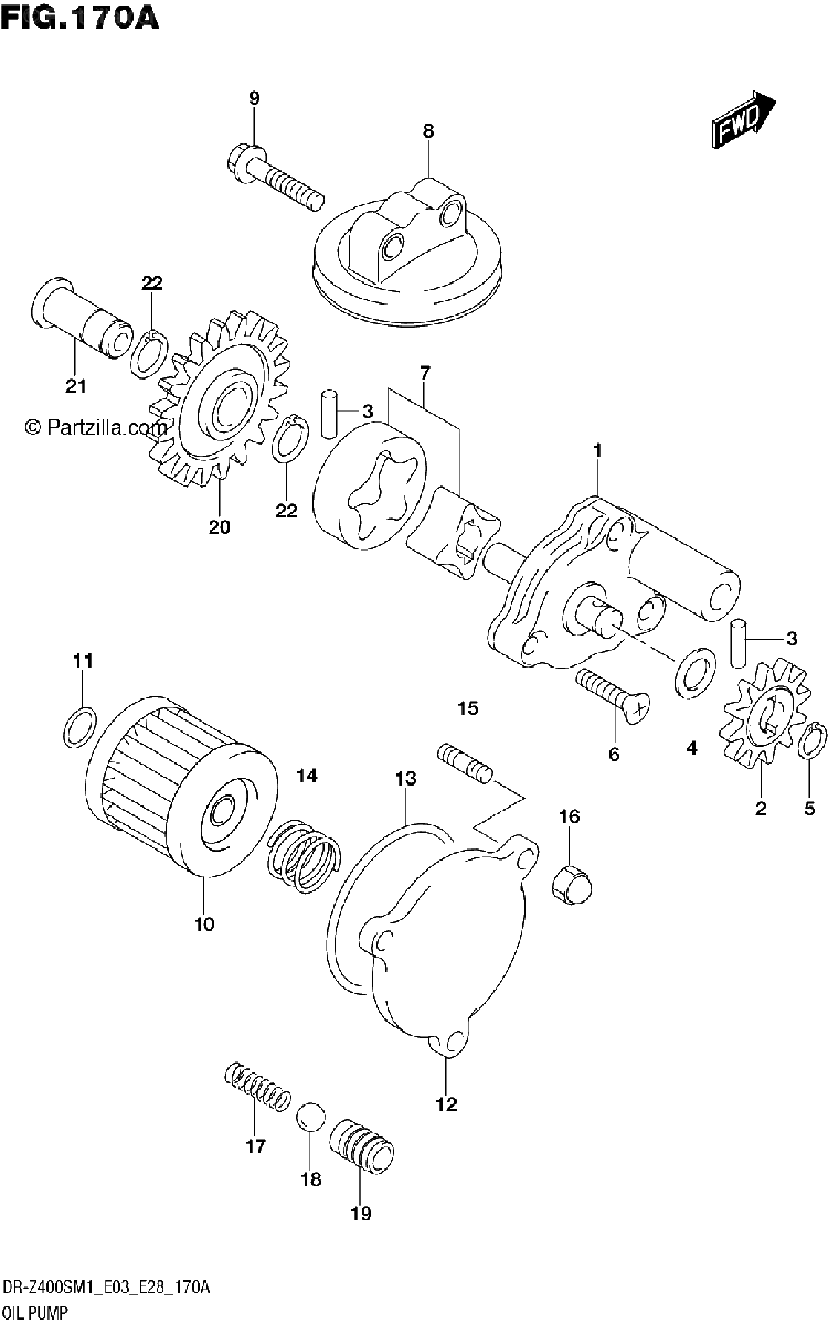 Diagrama de OIL PUMP