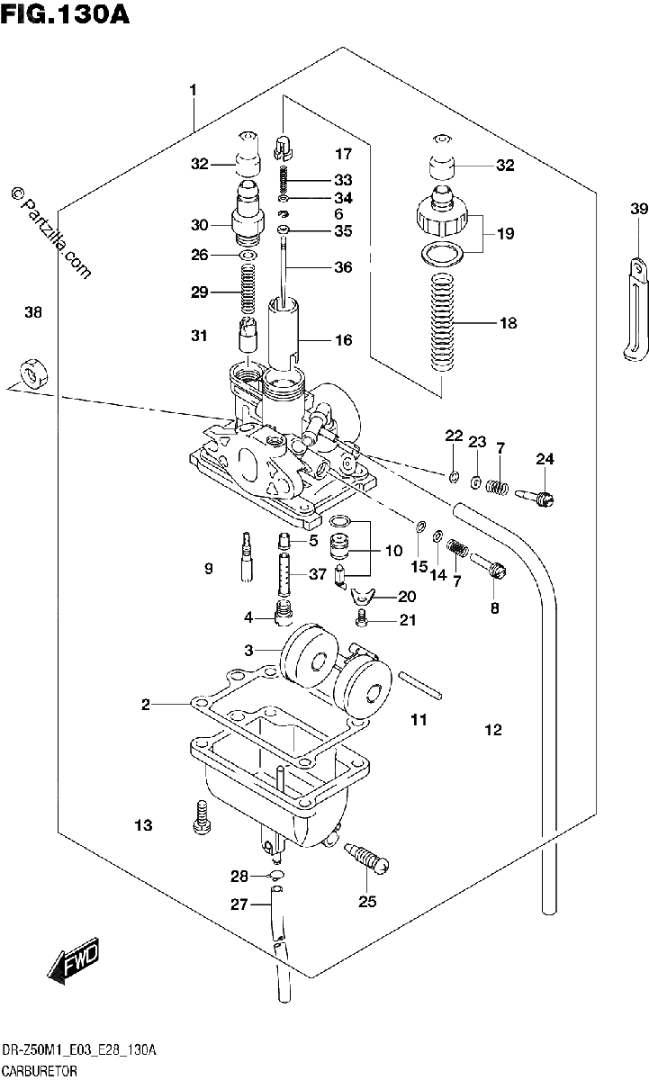 Diagrama de CARBURETOR