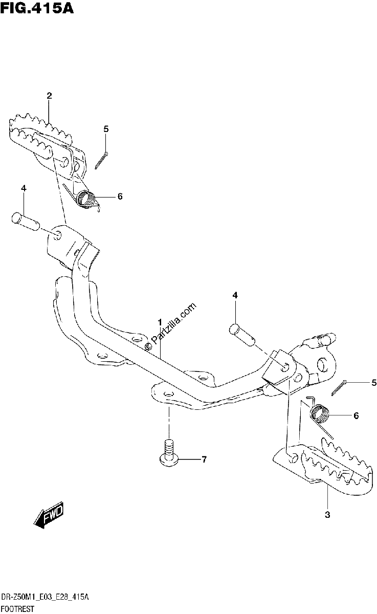 Diagrama de FOOTREST