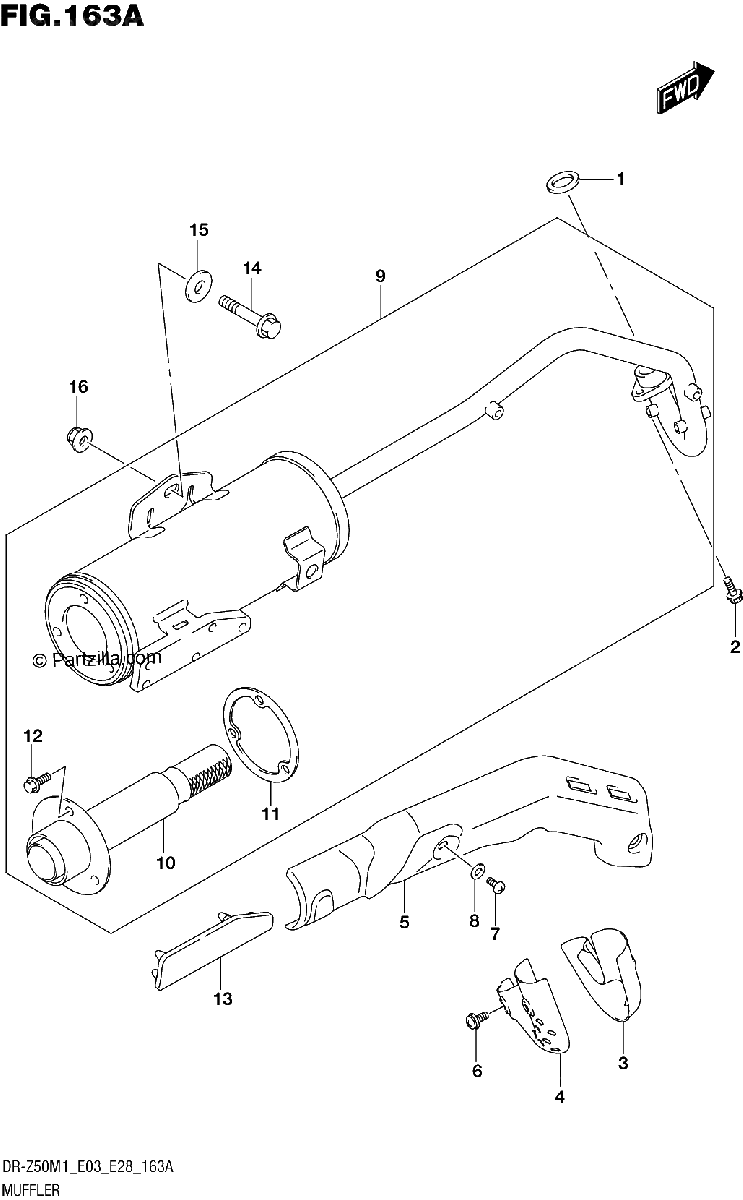 Diagrama de MUFFLER
