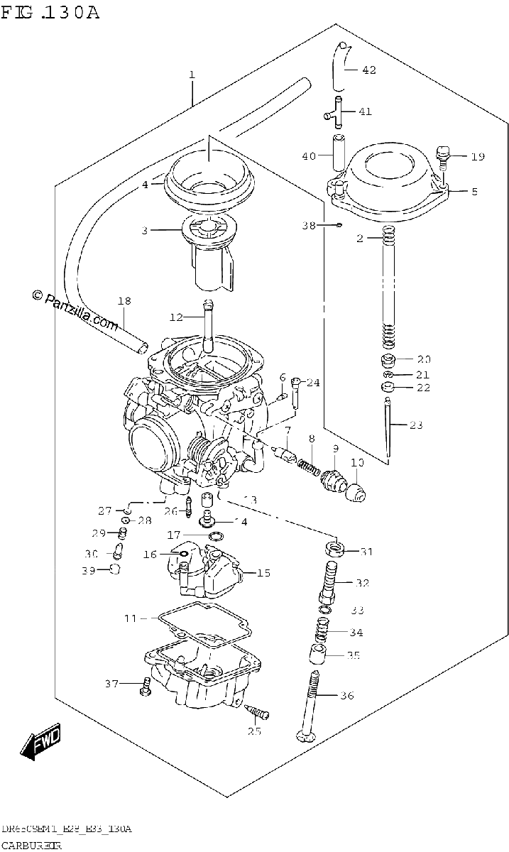 Diagrama de CARBURETOR