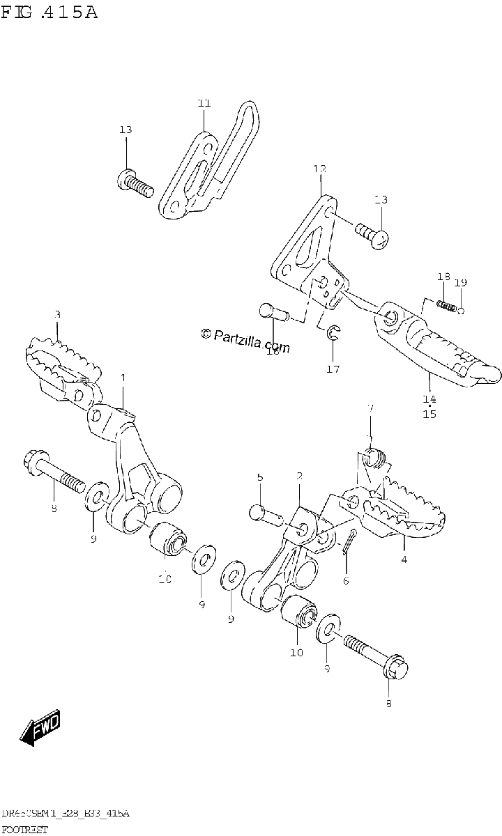 Diagrama de FOOTREST