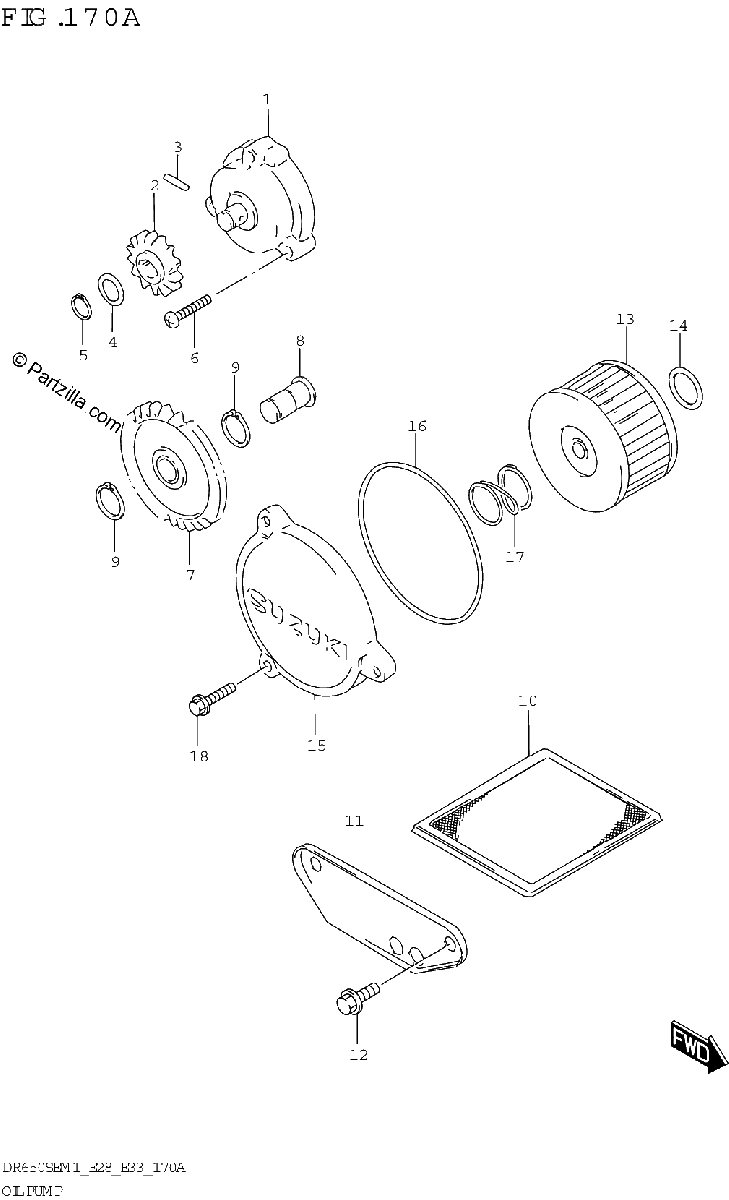 Diagrama de OIL PUMP