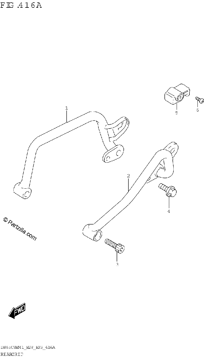 Diagrama de REAR GRIP