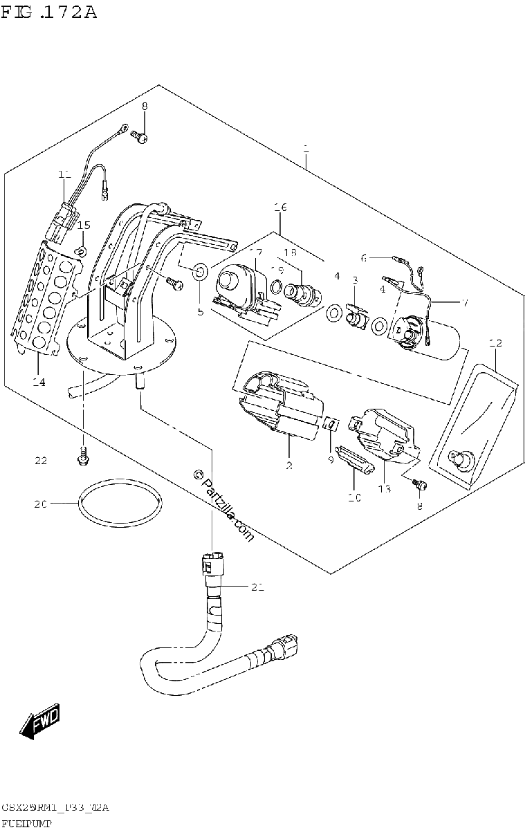 Diagrama de FUEL PUMP
