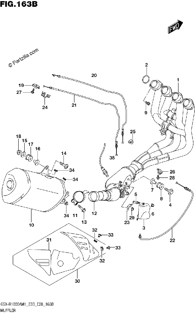 Diagrama de MUFFLER