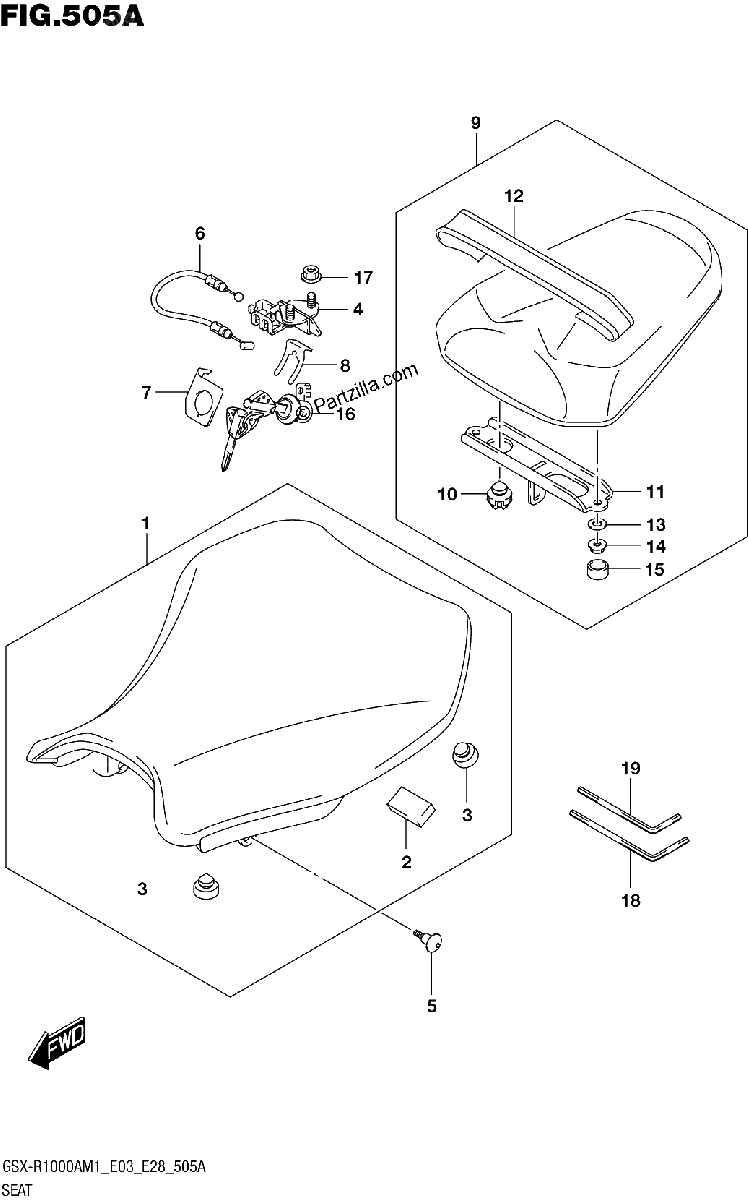 Diagrama de SEAT