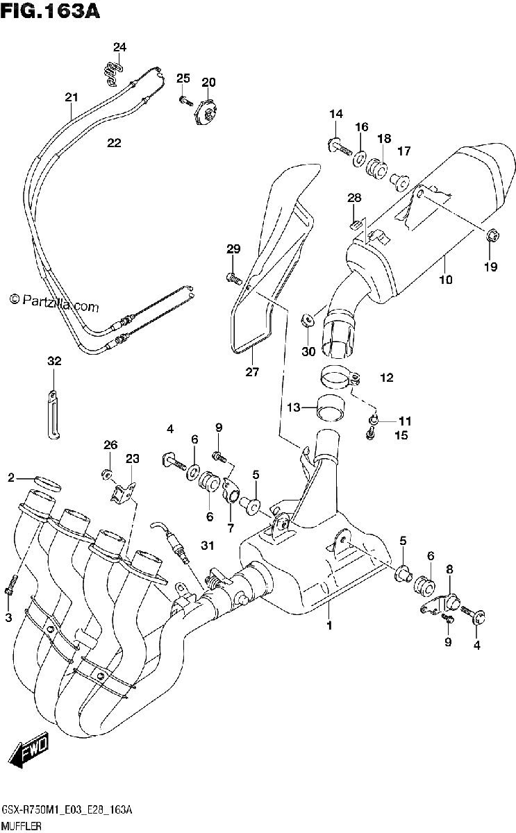 Diagrama de MUFFLER