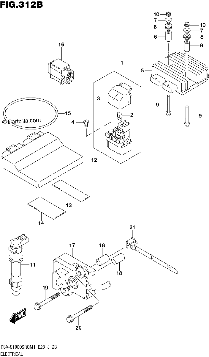 Diagrama de ELECTRICAL E28