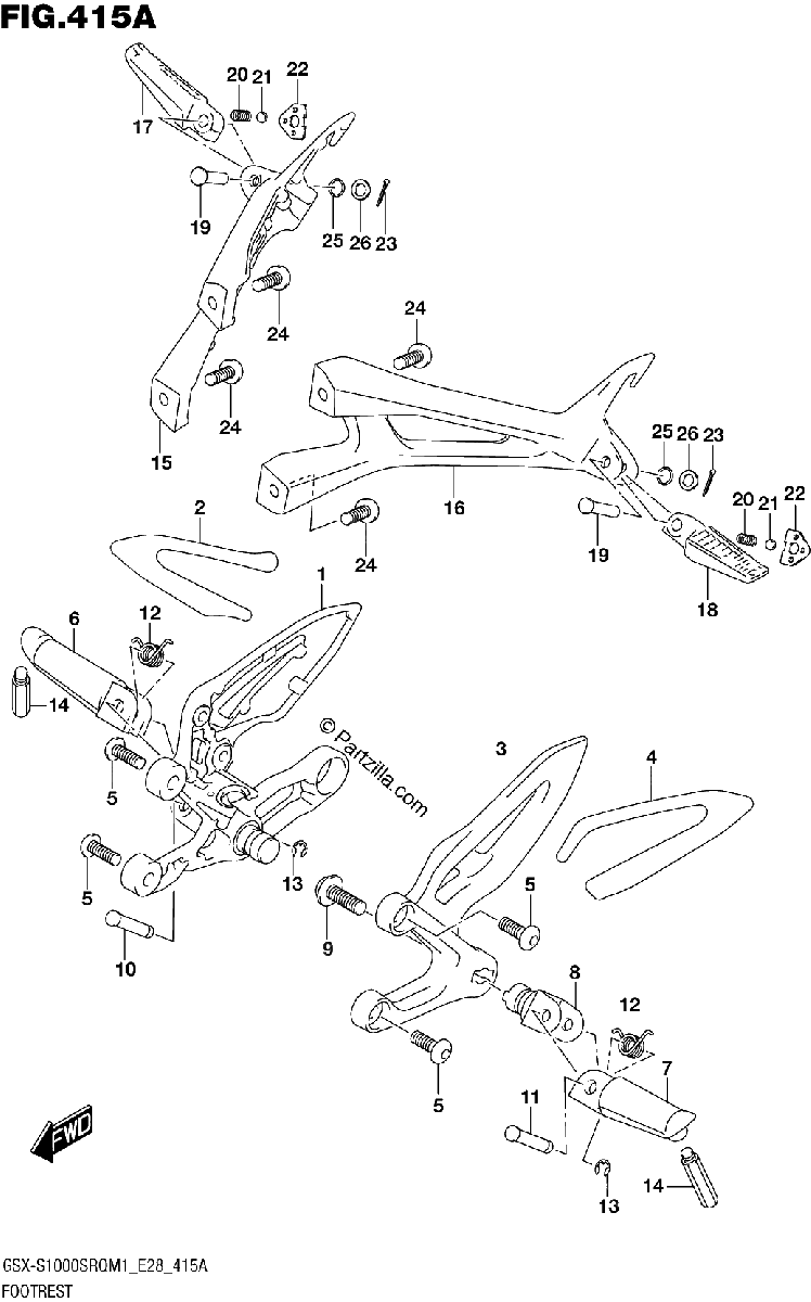 Diagrama de FOOTREST