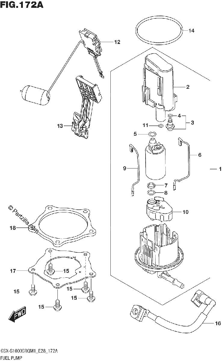 Diagrama de FUEL PUMP