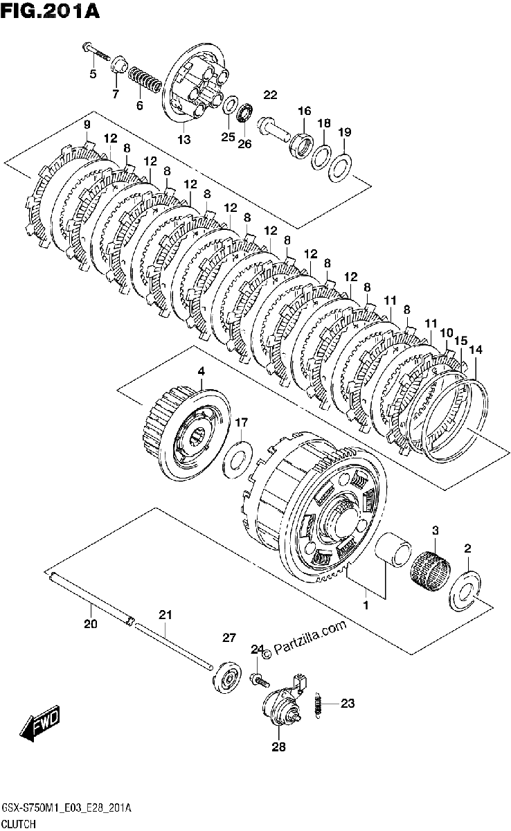 Diagrama de CLUTCH