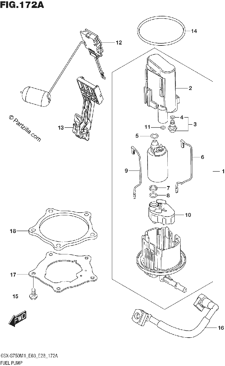 Diagrama de FUEL PUMP