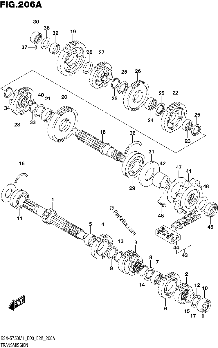 Diagrama de TRANSMISSION