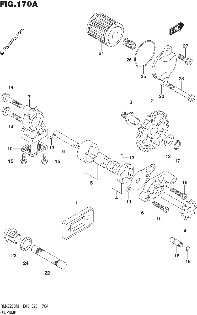 Diagrama de OIL PUMP