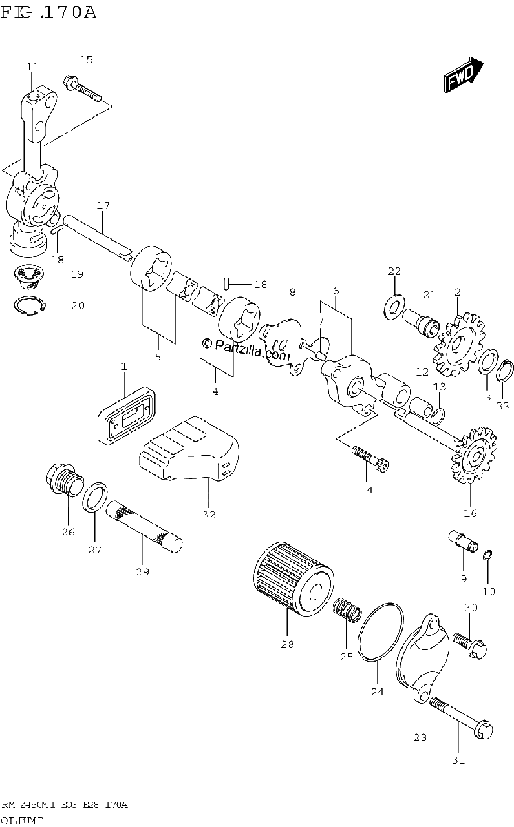 Diagrama de OIL PUMP