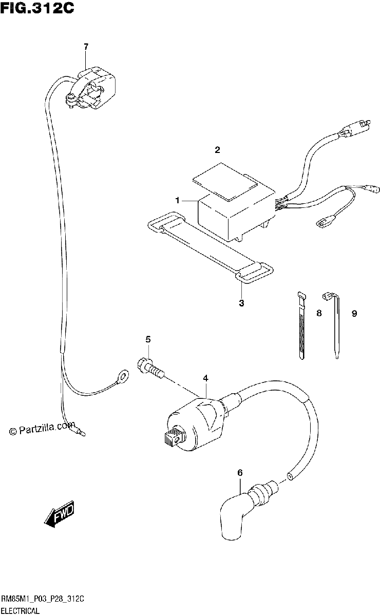Diagrama de ELECTRICAL P28