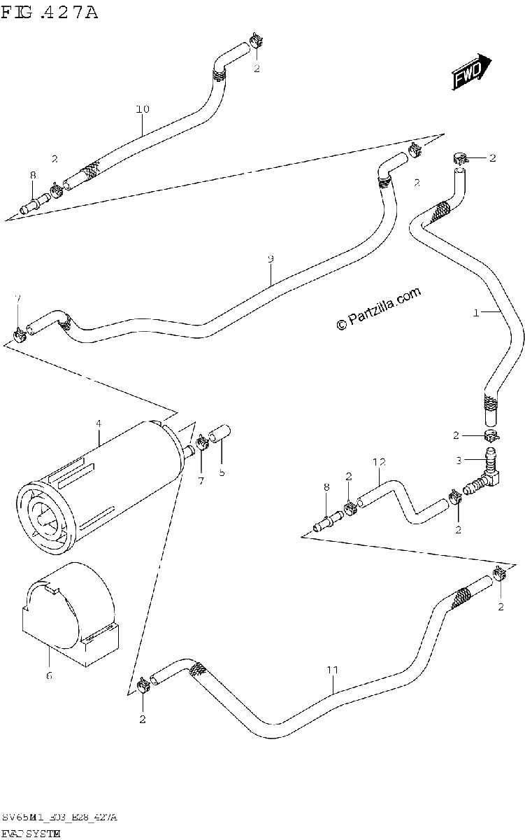 Diagrama de EVAP SYSTEM E33